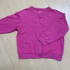 ユニクロ　カーディガン　110 ピンク