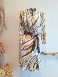 クードシャンス ラップワンピース　インナー付き