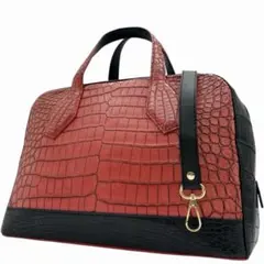 希少！クロコダイル　トートバッグ　ショルダー　2way　A4◎