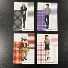 名探偵コナン アニメイト特典　ブロマイド4点セット