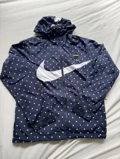 u*6様 Nike✖️FCRBドット柄 フード付きジャケット S