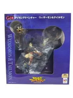 G.E.Mシリーズデジモンアドベンチャー　ウィザーモン&テイルモンフィギュア
