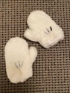 ★ほぼ新品★TDR ディズニー シー ランド　ミッキー手袋ミトン　Disney