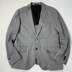 ジョゼフオム テーラードジャケット メタルボタン 50 L グレー ストライプ