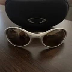 OAKLEY EYE JACKET ピンク ホワイト グラデーション - メルカリ