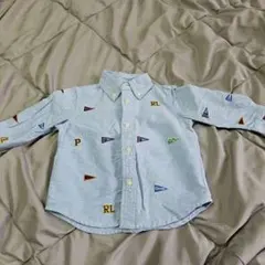 ラルフローレン 刺繍シャツ 12M 80