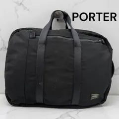PORTER ポーター 2wayバッグ 黒 キャンバス