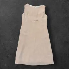 Max Mara STUDIO / ノースリーブ ワンピース 36 ベージュ - メルカリ
