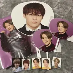 松倉海斗Travis Japan うちわ　公式写真　デタカ クリアファイル