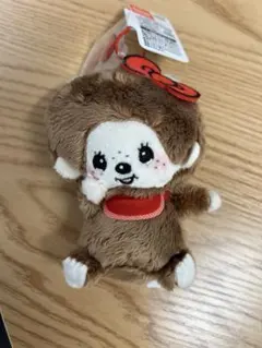 モンチッチ×ハローキティ おそろいアクリルチャーム付きマスコット