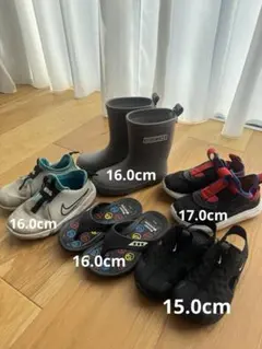 NIKE 靴　サンダル　セット