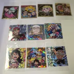 ワンピースシールウエハース　10枚セット　SW7-01麦わらの一味