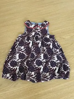 Love's Peace & Money 花柄ワンピース 90