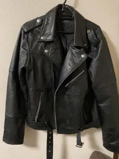 本革ダブルライダースジャケット おまけ付き