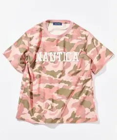 NAUTICA FREAK'S STORE アップリケロゴTシャツ　FREEのサムネイル
