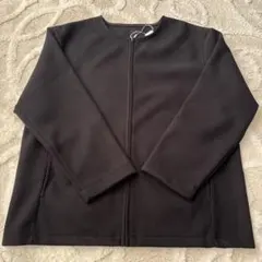 フリースジャケット ブラック Sサイズ ポリエステル100%