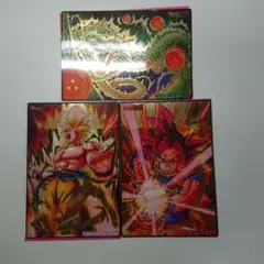 ドラゴンボールZ ト ジャンボカードダス孫悟空&神龍 3枚セット