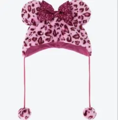 ミニー ヒョウ柄 ファンキャップ ピンク フリー 東京ディズニーリゾート