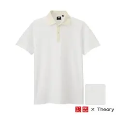 UNIQLO×Theory コラボドライカノコ クレリックポロシャツ Lのサムネイル