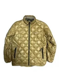 AIGLE リバーシブル キルティング ダウンジャケット ダイヤキルト