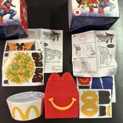 ハッピーセット　へんしんマクドナルドロボ　2種類