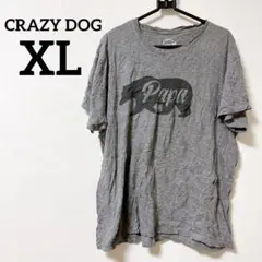 【XL】CRAZY DOG クレイジードッグ Papa Tシャツ グレー