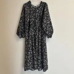 美品 SERAPH セラフ 花柄ワンピース 140cm 前開き 2WAY