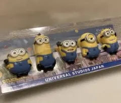 ミニオン クリップ 5個セット ユニバーサル・スタジオ・ジャパン