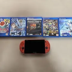 PSVita ソフト5本付きメモリーカード付属