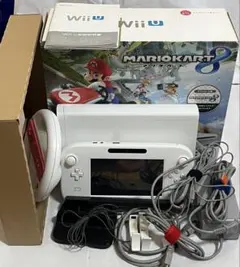 【箱つき】WiiU 本体 32GB 白 マリオカート8セット