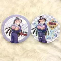 忍たま乱太郎　カラ鉄　缶バッジ　コースター　土井　利吉　アニカフェ　小松田 忍たま乱太郎 カラ鉄 缶バッジ コースター 土井 利吉 アニカフェ