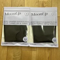 新品！MoonUp ボディシェイパーショーツ　ブラック　M 2個入り