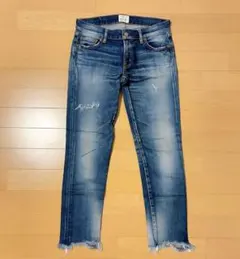 ungrid★クラッシュ フレイドヘムストスリデニム 25 アングリッド