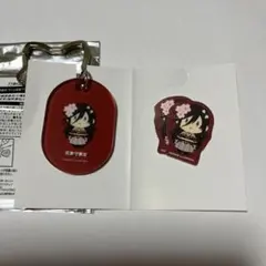 刀剣乱舞 大本丸博 御伴散歩 さくら装備 アクリルタグプレート フレークシール