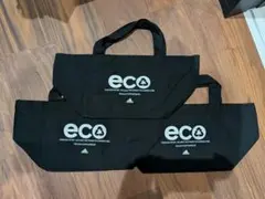 エコバッグ　adidas　３袋まとめ