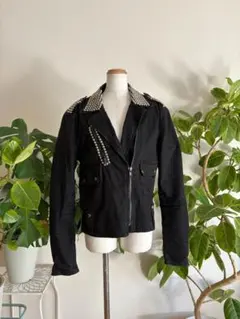 STUSSY×SCHOTT woolライダースジャケット - メルカリ