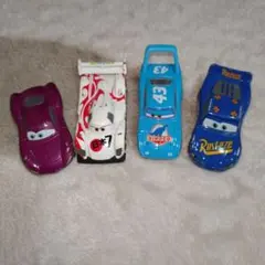 カーズ ミニカー 4台セット