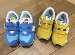 美品ニューバランスキッズスニーカー17cm 2足セット