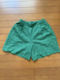 ショコラフィネローブ　レース　ショートパンツ