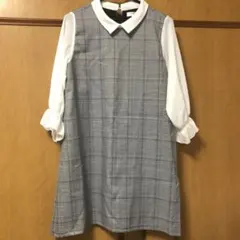 Emsexcite グレンチェックワンピース