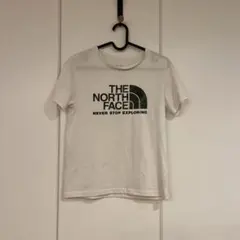 ☆*中様 THE NORTH FACE カモフラロゴ Tシャツ ホワイト　150のサムネイル