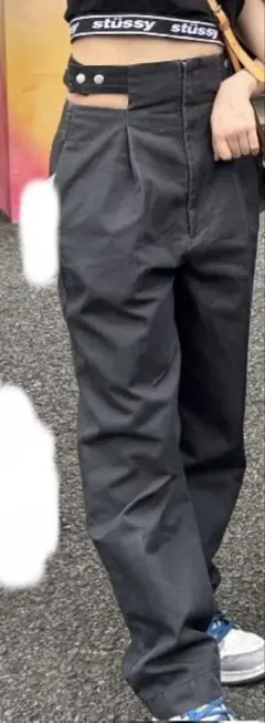 レディース パンツ 黒 JEANASIS
