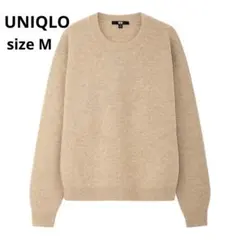 未使用品　UNIQLO プレミアムラムクルーネックセーター