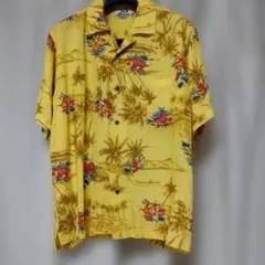 Piko アロハシャツ イエロー Mサイズのサムネイル