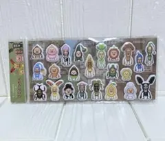 【希少】こびとづかん さまざまなこびとたち 貼って剥せる図鑑シール 平成