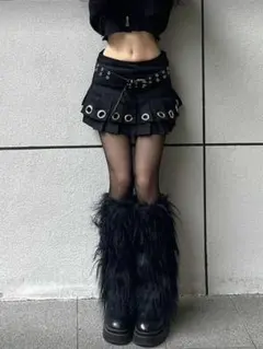 ふわふわレッグウォーマー