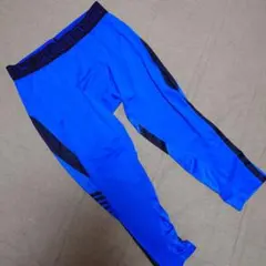 アンダーアーマー ブルー　コンプレッションタイツ　3XL