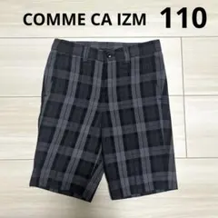COMME CA IZM ハーフパンツ ショートパンツ キッズ 110 チェック