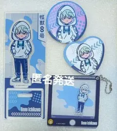 市川レノ⭐️怪獣8号　れとぽぷ　アクリルスタンド　キーホルダー　缶バッジ2個