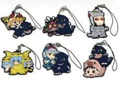 全6種 ラバーストラップ 一番くじ シン・ゴジラ エヴァ